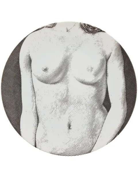 Fornasetti Plate Grey PTVX303