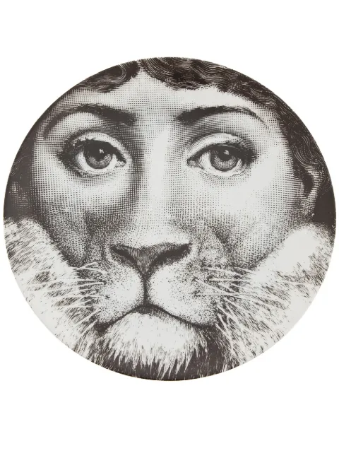 Fornasetti Plate Grey PTVX143