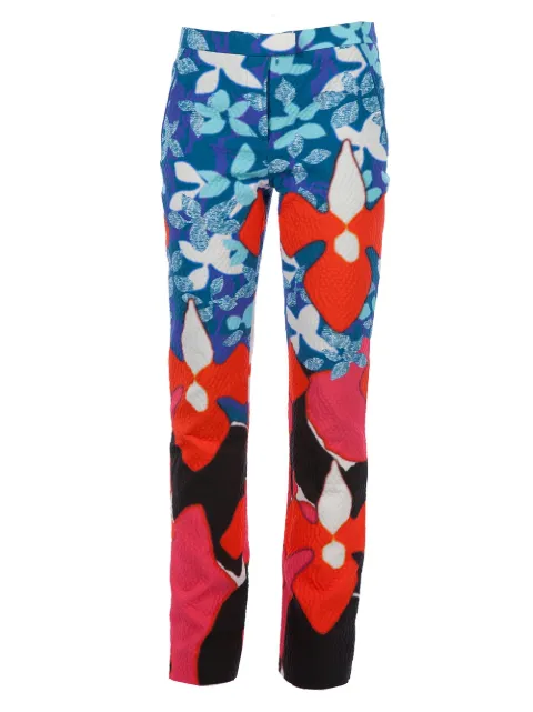 Peter Pilotto printed trouser Red TR01