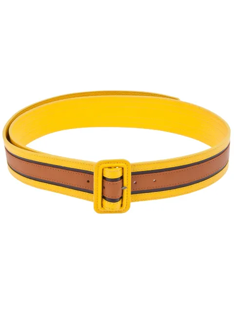 Burberry bi-colour leather belt Yellow 3806608