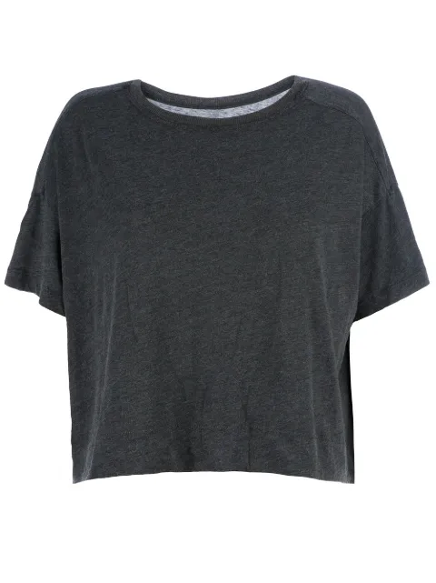 Raquel Allegra Crop Top Grey Z22