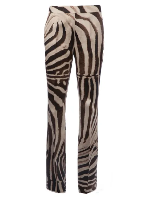 Giambattista Valli zebra print trouser Brown P12SV3000