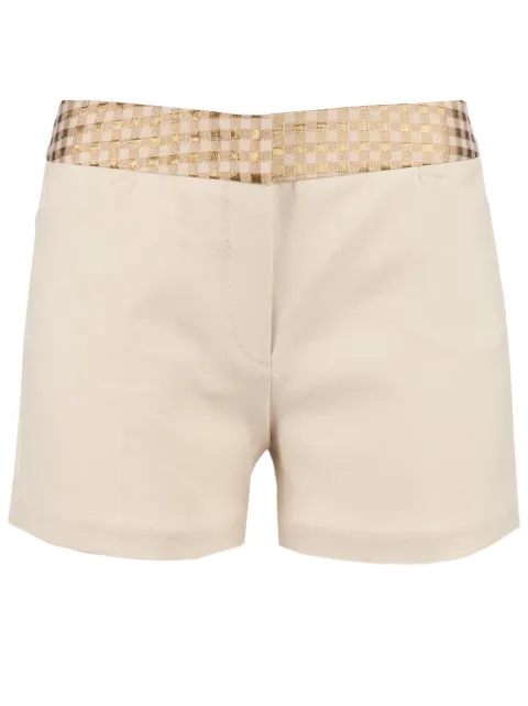 Giles structured shorts Neutrals GL3003L01