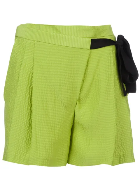 Matthew Williamson Belt tie shorts Green 57971954