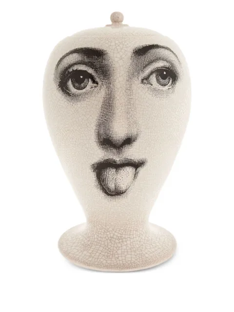 Fornasetti Bitossi Ceramiche jar White FOR10526