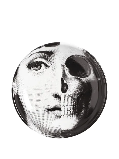 Fornasetti Tema e Variazioni ashtray (13cm) Grey P23X330