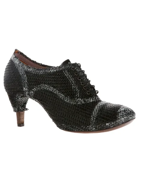 Premiata lace-up pumps Black M2652