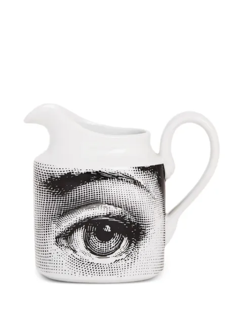 Fornasetti Tema e Variazioni milk jug White P05X445