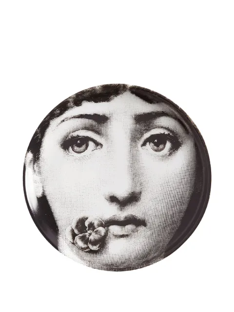 Fornasetti face printcoaster Grey P17X137